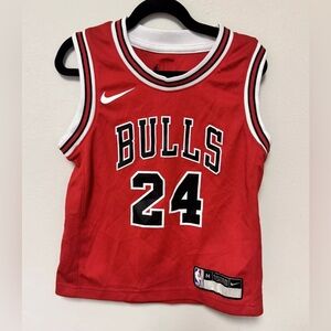 Chicago Bulls #24 LAURI Markkanen Nike City Edition NBA  Jersey Boys SizeM(5-6)